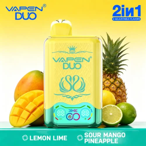 VAPEN DUO 40K Puffs – Cytryna Limonka & Kwaśne Mango Ananas