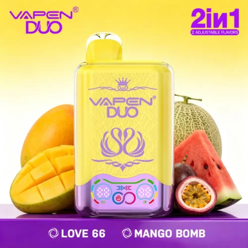 VAPEN DUO 40K Puffs – Love 66 & Mangowa Bomba