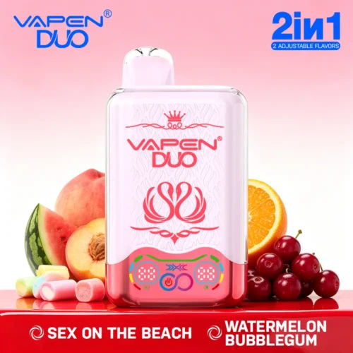 VAPEN DUO 40K Puffs – Sex On The Beach & Arbuzowa Guma Balonowa