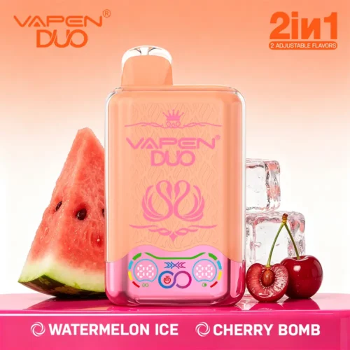 VAPEN DUO 40K Puffs – Arbuz Ice & Wiśniowa Bomba